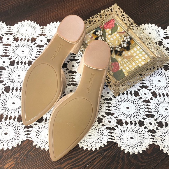 Nine West | Snakeskin D’Orsay Flats 8 - Picture 2 of 8